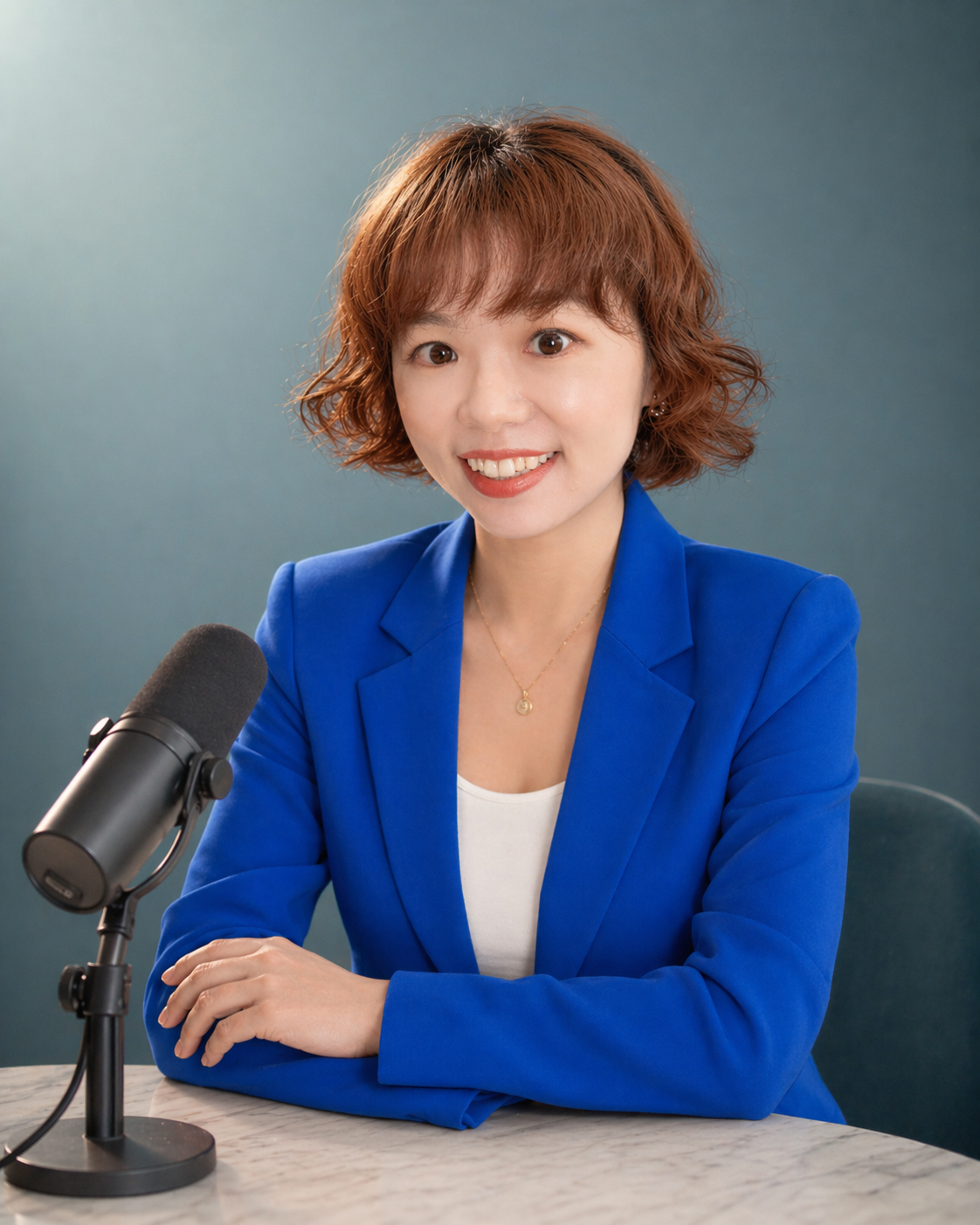 Janice Lu Podcast 品牌顧問形象照